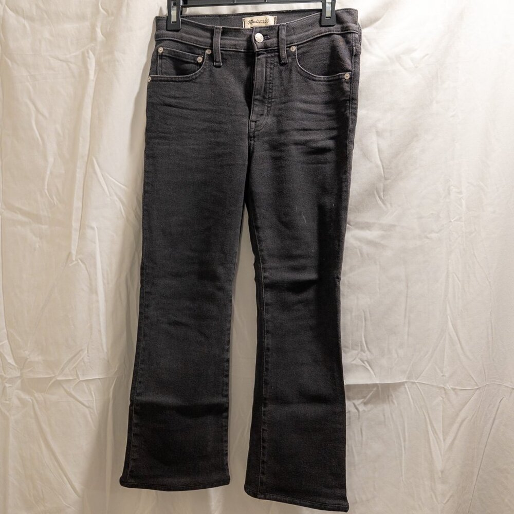 Madewell - Cali Demi-Boot Cut - Black (HEMMED for Petite Fit) - 27